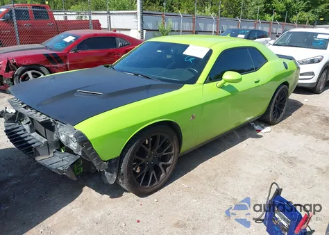 2015 Dodge Challenger R/T Scat Pack из США, поврежденный, VIN 2C3CDZFJ3FH714297